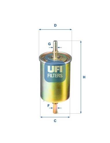 Filtro de Combustible para CHEVROLET...