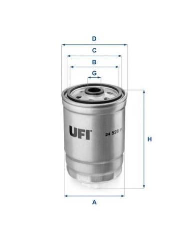 Filtro de Combustible para CHRYSLER...