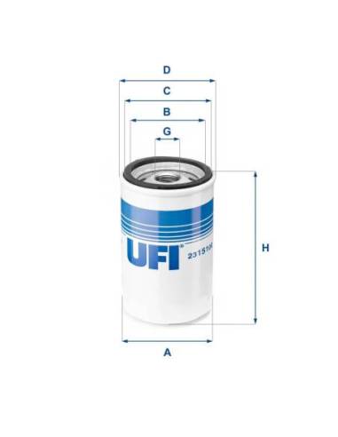 Filtro de Aceite para CITROEN C35...