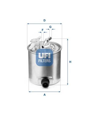 Filtro de Combustible para DACIA...