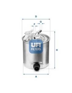 Filtro de Combustible para...