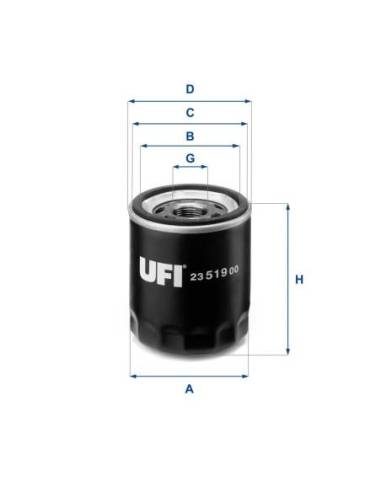 Filtro de Aceite para DODGE Caliber...