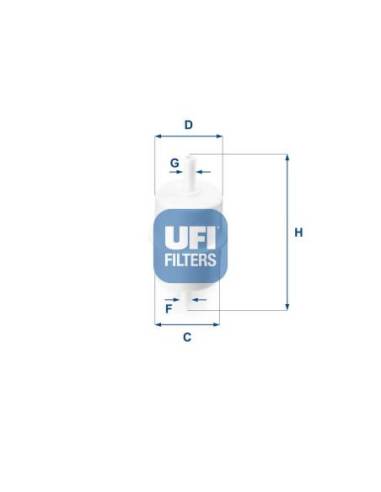Filtro de Combustible para FIAT...