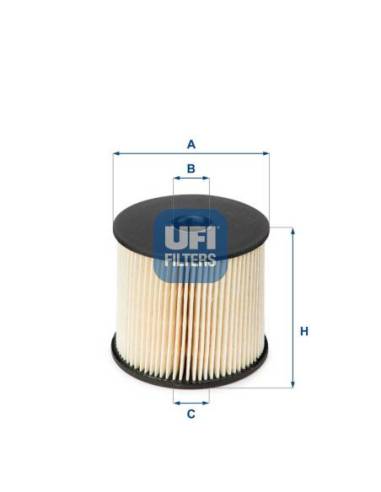 Filtro de Combustible para FIAT Scudo...