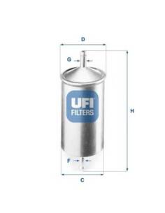 Filtro de Combustible para...