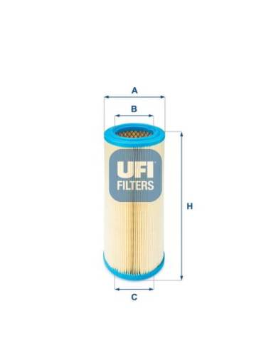 Filtro de Aire para FIAT Doblo (119)...