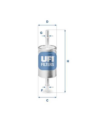 Filtro de Combustible para FIAT Tipo...