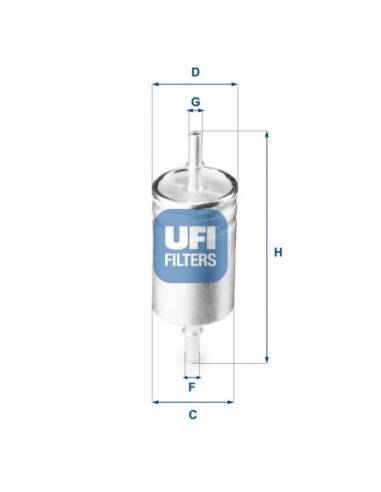 Filtro de Combustible para FIAT 500 X...