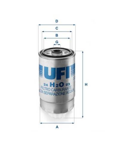 Filtro de Combustible para FIAT...