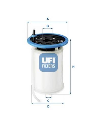 Filtro de Combustible para FIAT Tipo...