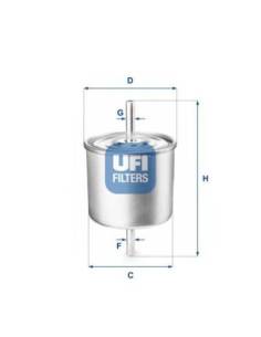 Filtro de Combustible para...
