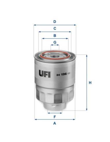 Filtro de Combustible para HONDA...