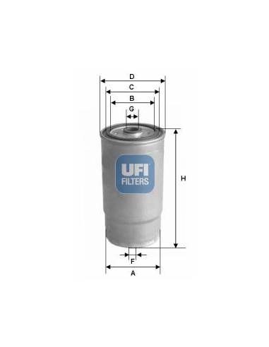 Filtro de Combustible para HYUNDAI...