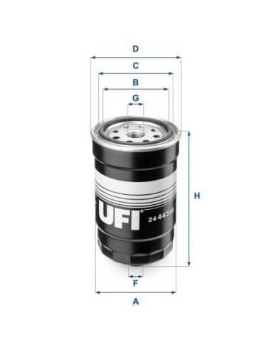 Filtro de Combustible para HYUNDAI...