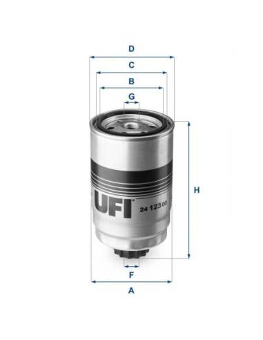Filtro de Combustible para HYUNDAI...