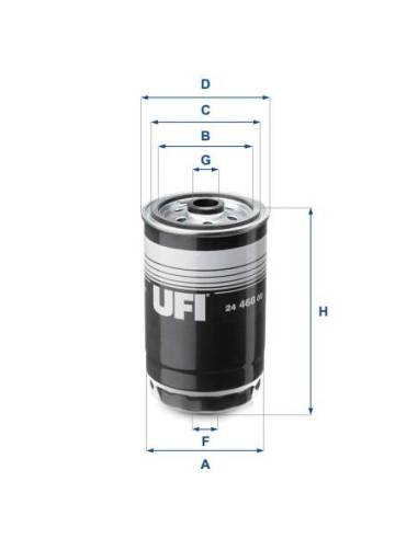 Filtro de Combustible para HYUNDAI...