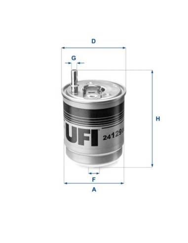 Filtro de Combustible para HYUNDAI...