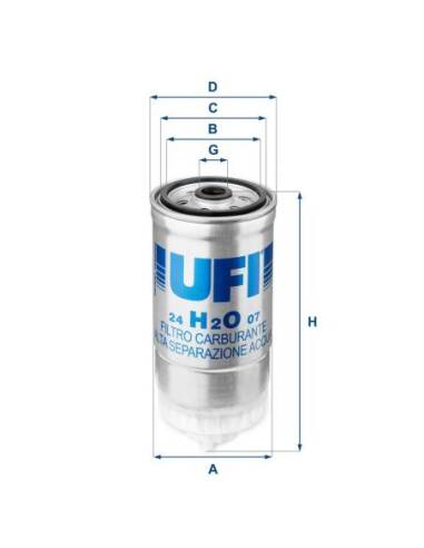 Filtro de Combustible para KIA...
