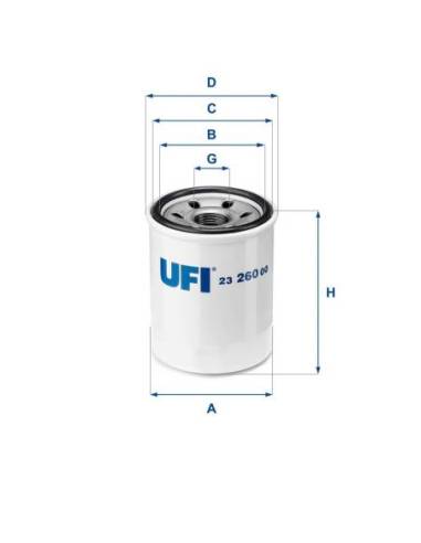 Filtro de Aceite para MAZDA 626 (GE)...