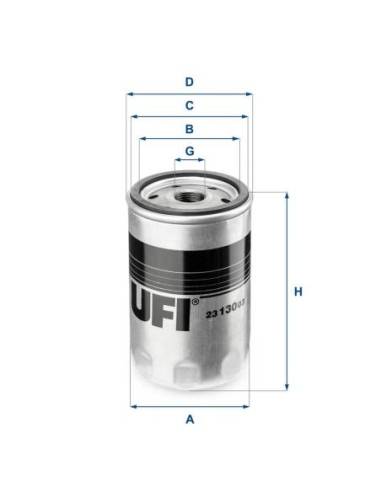 Filtro de Aceite para MERCEDES BENZ...