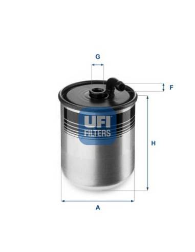 Filtro de Combustible para MERCEDES...