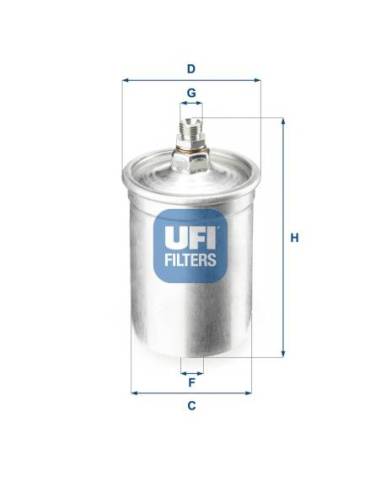 Filtro de Combustible para MERCEDES...