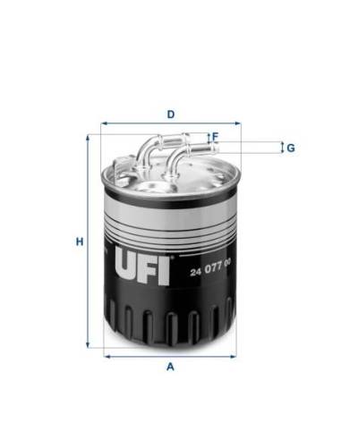 Filtro de Combustible para MERCEDES...