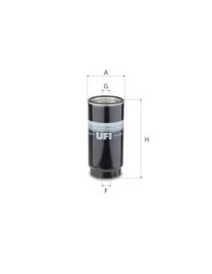 Filtro de Combustible para MERCEDES BENZ Actros MP4 (963) Versión 2432 BlueTec 5/6/EEV del año 09/12 - en Adelante