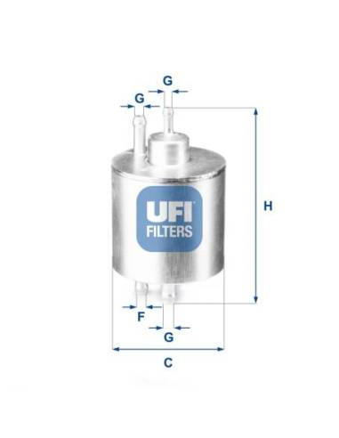 Filtro de Combustible para MERCEDES...