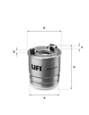 Filtro de Combustible para MERCEDES...