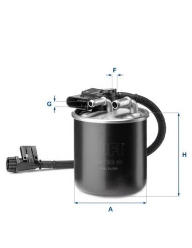 Filtro de Combustible para MERCEDES...