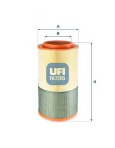 Filtro de Aire para MERCEDES BENZ Actros III MP3 Versión 1844 BlueTec 4+5 del año Todos