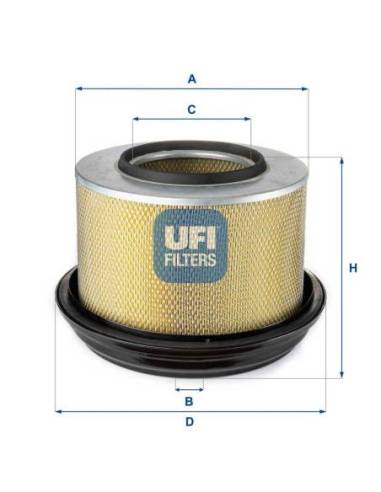 Filtro de Aire para MERCEDES BENZ 22...