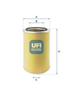 Filtro de Aire para MERCEDES BENZ Actros III MP3 Versión 5048 BlueTec 4+5 del año Todos