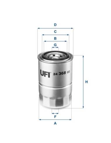 Filtro de Combustible para MITSUBISHI...