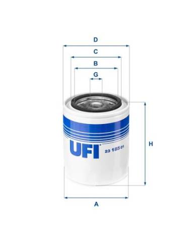 Filtro de Aceite para MUSTANG 400...
