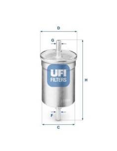 Filtro de Combustible para...