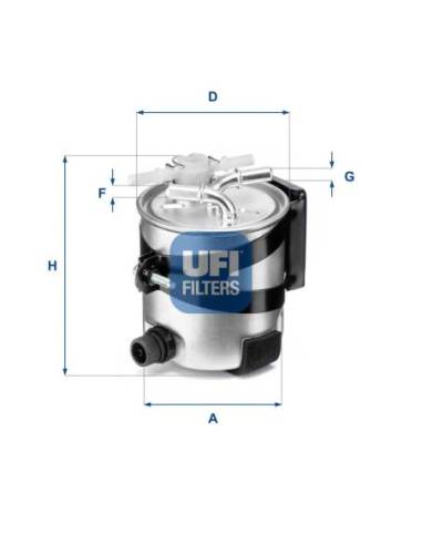 Filtro de Combustible para RENAULT...