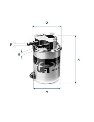 Filtro de Combustible para RENAULT...