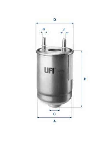 Filtro de Combustible para RENAULT...