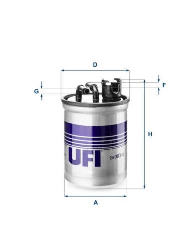 Filtro de Combustible para SEAT...
