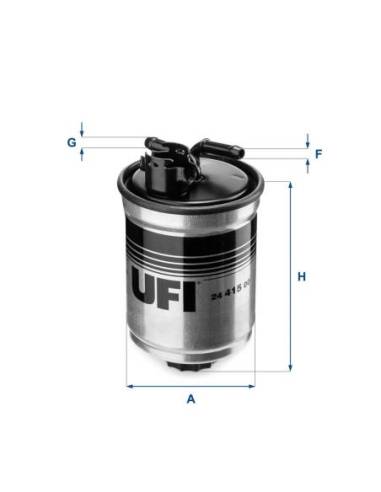 Filtro de Combustible para SEAT Inca...
