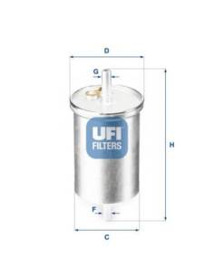 Filtro de Combustible para...