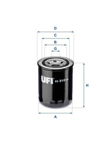 Filtro de Aceite para TOYOTA Camry...