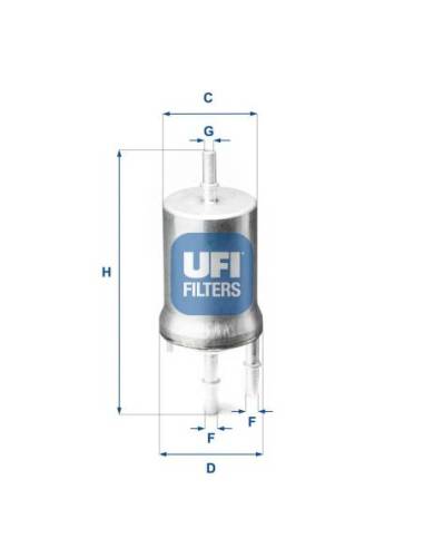 Filtro de Combustible para VOLKSWAGEN...