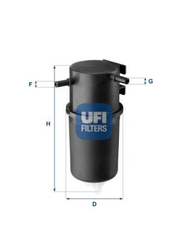 Filtro de Combustible para VOLKSWAGEN...