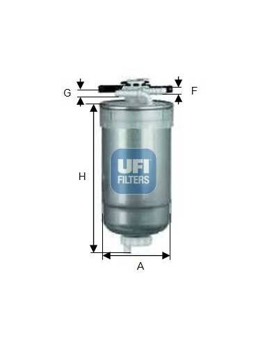 Filtro de Combustible para VOLKSWAGEN...