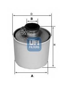 Filtro de Aire para VOLVO NL12 Serie Versión NL12-360 del año 01/96 - en Adelante