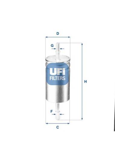 Filtro de Combustible para VOLVO V50...