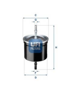 Filtro de Combustible para...